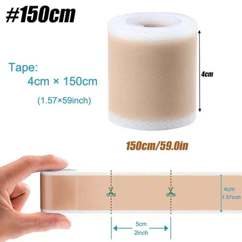 Medical Tape - 50/100/150cm Silikon Jel Yara İzi Bandı